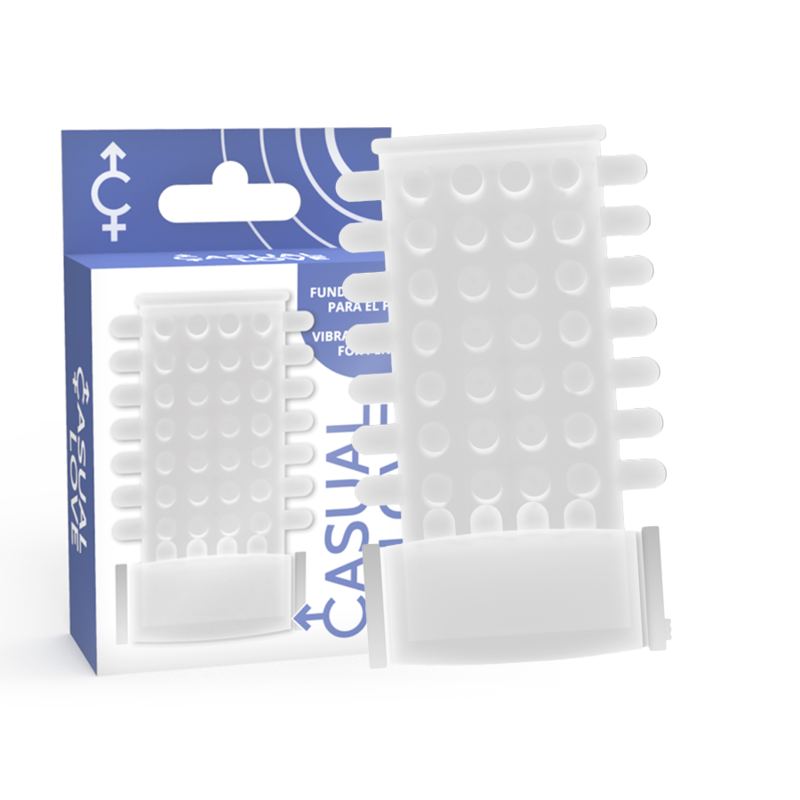 CASUAL LOVE - RING VIBRATING SLEEVE TRANSPARENT - Imagem de 3