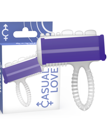 CASUAL LOVE - RING TONGUE VIBRATING PURPLE