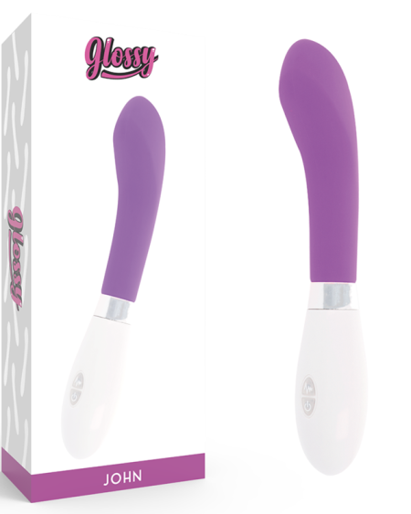GLOSSY - JOHN VIBRATOR PURPLE