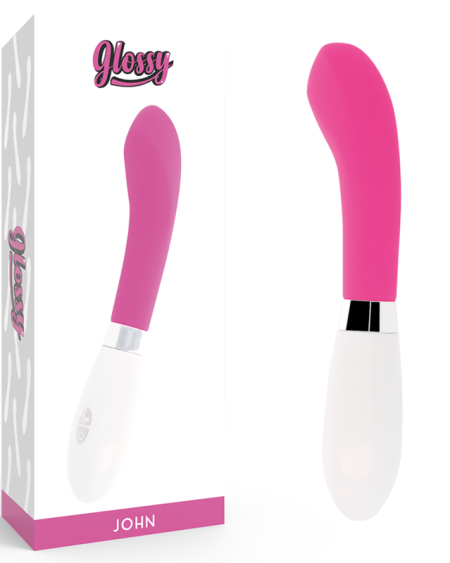 GLOSSY - JOHN VIBRATOR PINK