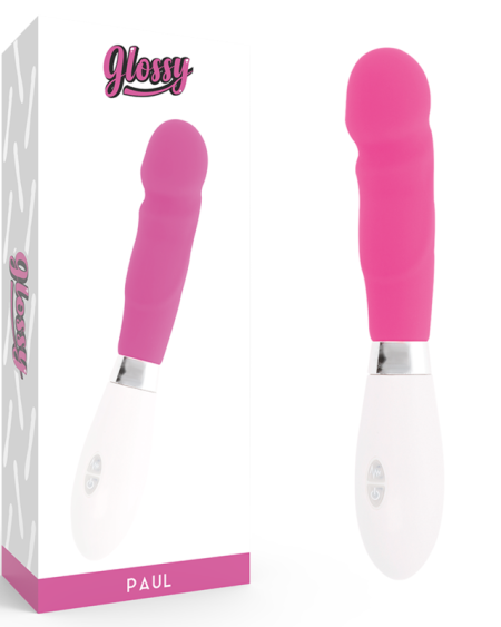 GLOSSY - PAUL VIBRATOR PINK