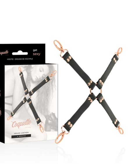 COQUETTE CHIC DESIRE - FANTASY VEGAN LEATHER HOG TIE