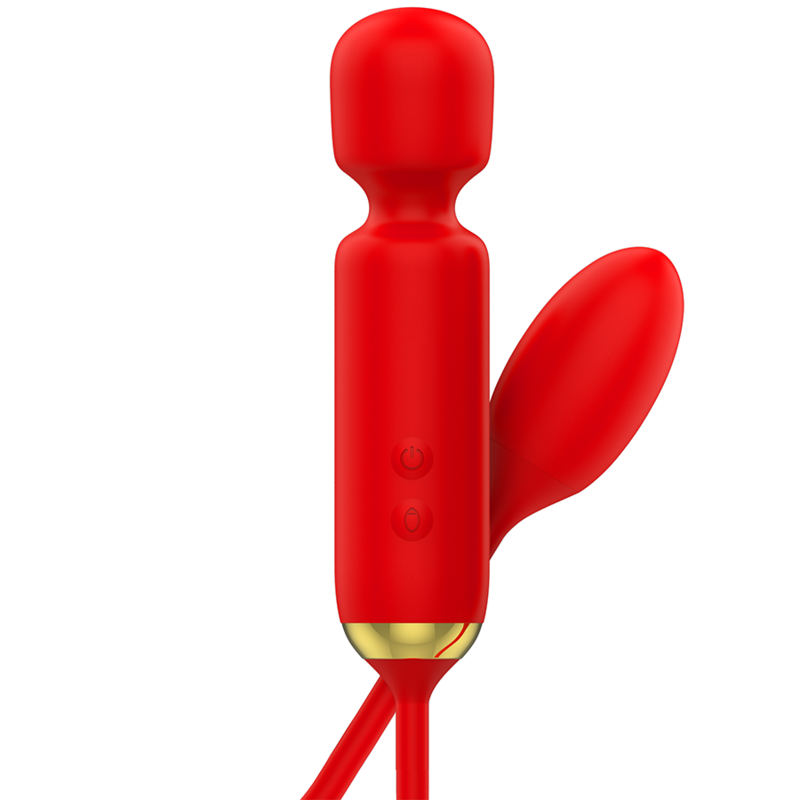 MIA - TOSCANA DOUBLE PLEASURE WAND + VIBRATING EGG - Imagem de 2