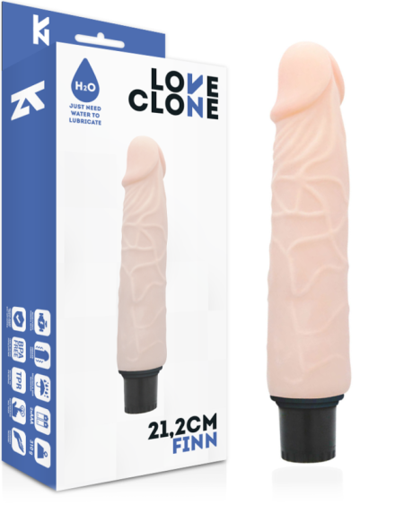 LOVECLONE - FINN SELF LUBRICATION VIBRATOR 21.2 CM -O- 3.8 CM