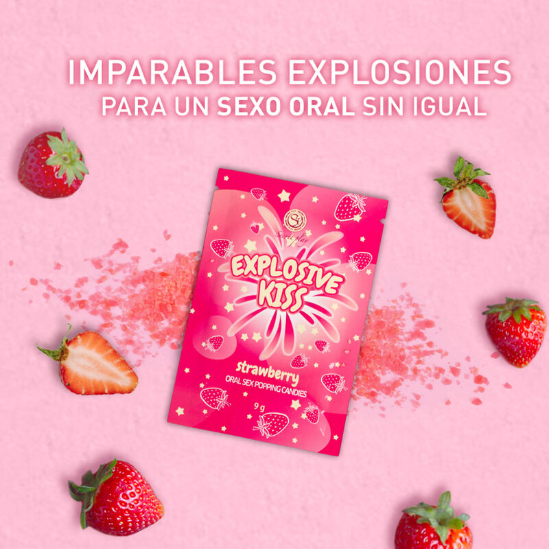 SECRETPLAY - STRAWBERRY EXPLOSIVE CANDIES - Imagem de 5