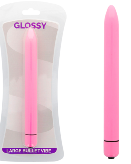 GLOSSY - SLIM VIBRATOR DEEP ROSE