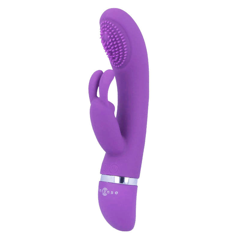 INTENSE - SUSY SILICONE RABBIT LILAC OSCILLATING VIBRATOR - Imagem de 3