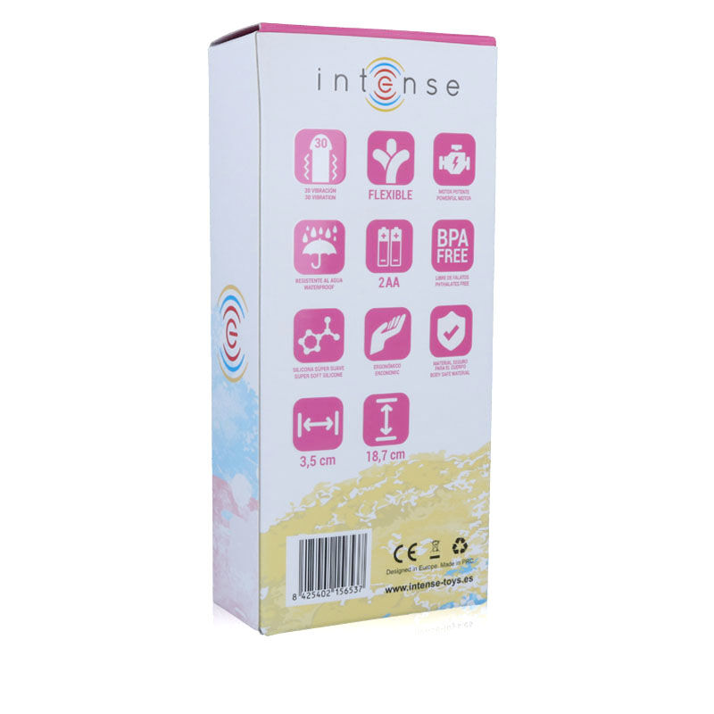 INTENSE - LEO VIBRATOR PINK SILICON LUXE - Imagem de 4
