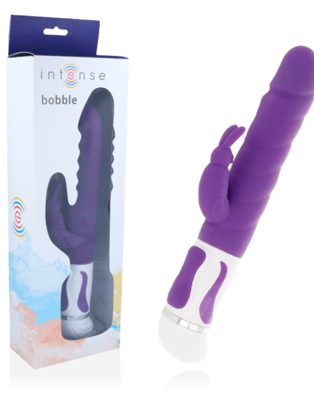 INTENSE - BOBBLE VIBRATOR ROTATOR LILAC SILICONE