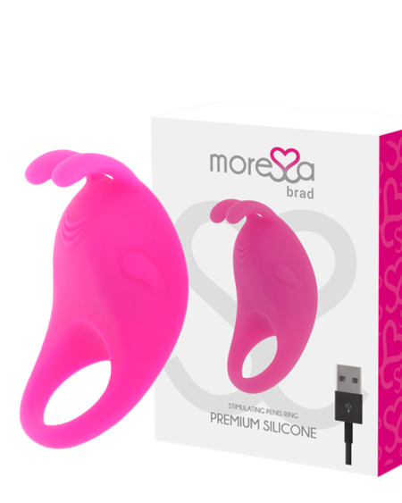 MORESSA - BRAD PREMIUM SILICONE RECHARGEABLE PINK