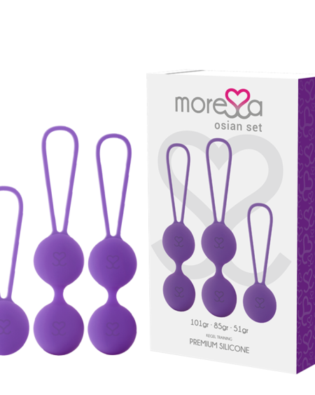 MORESSA - OSIAN SET PREMIUM LILAC SILICONE