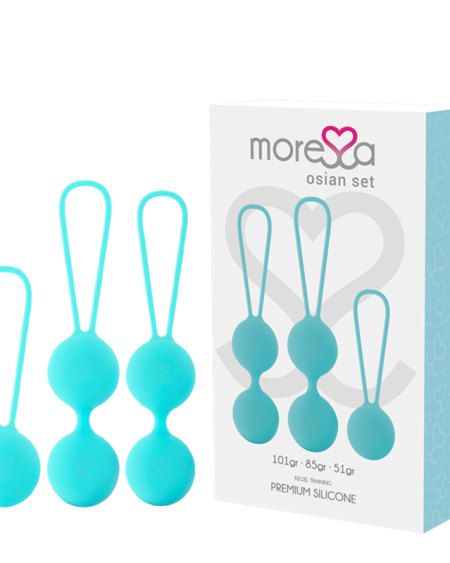 MORESSA - OSIAN SET PREMIUM TURQUOISE SILICONE