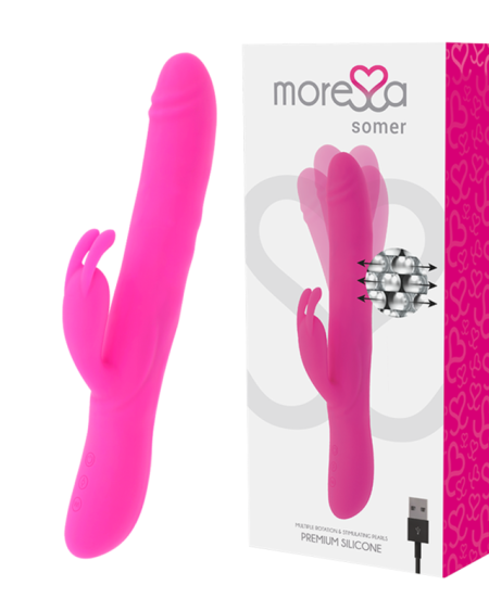 MORESSA - SOMER PREMIUM VIBRATOR WITH MULTIPLE ROTATION