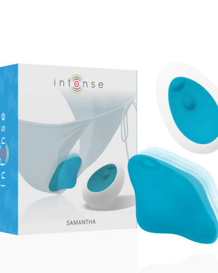 INTENSE - SAMANTHA PANTIE REMOTE CONTROL BLUE