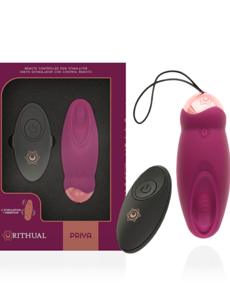 RITHUAL - PRIYA EGG REMOTE CONTROL G-SPOT + VIBRATION