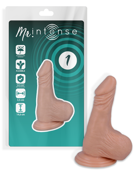MR INTENSE - 1 REALISTIC COCK 14.6 CM -O- 3.5 CM