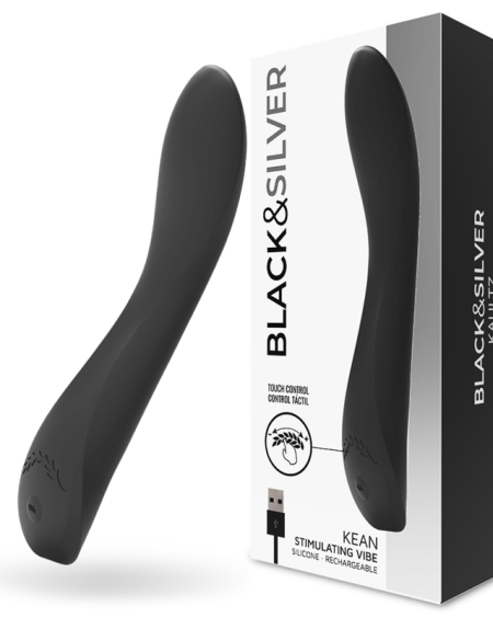 BLACKSILVER - KEAN VIBRATOR TOUCH CONTROL