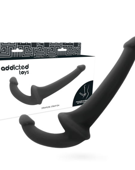 ADDICTED TOYS - DILDO WITH RNA S WITHOUT SUBJECTION BLACK
