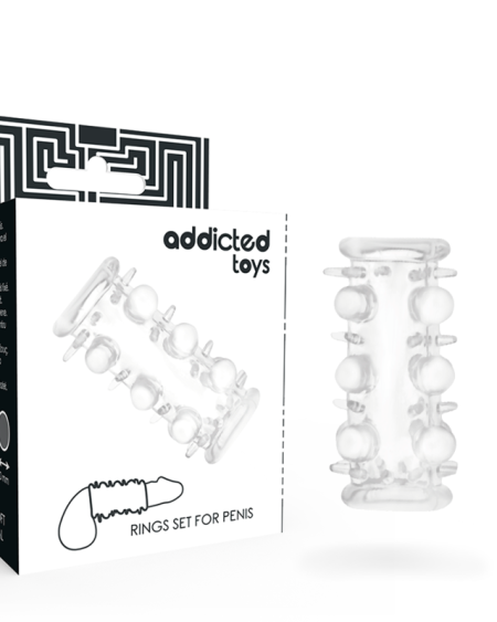 ADDICTED TOYS - PENIS SLEEVE CLEAR