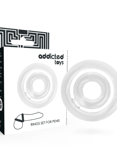 ADDICTED TOYS - POTENZ- C-RING PENIS CLEAR