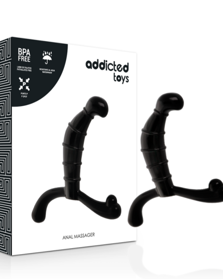 ADDICTED TOYS - PROSTATE ANAL PLEASURE BLACK
