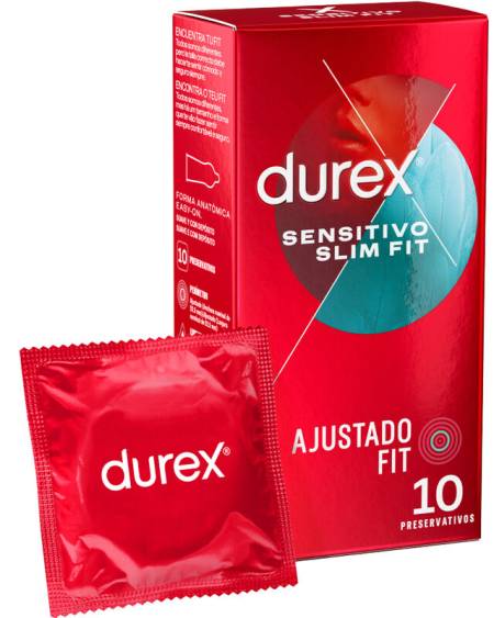 DUREX - SENSITIVO SLIM FIT 10 UNITS