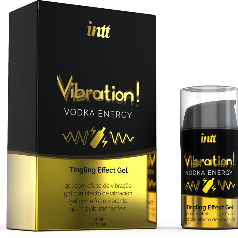 INTT - POWERFUL INTIMATE STIMULANT LIQUID VIBRATING GEL VODKA 15ML - Imagem de 2