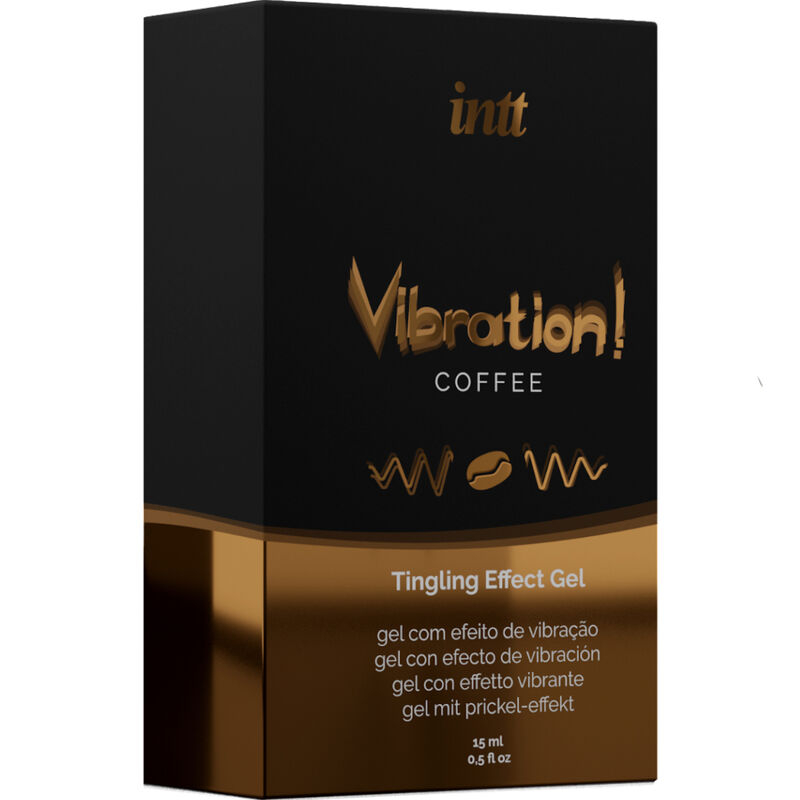 INTT - POWERFUL INTIMATE STIMULANT LIQUID VIBRATING GEL COFFEE 15ML - Imagem de 3