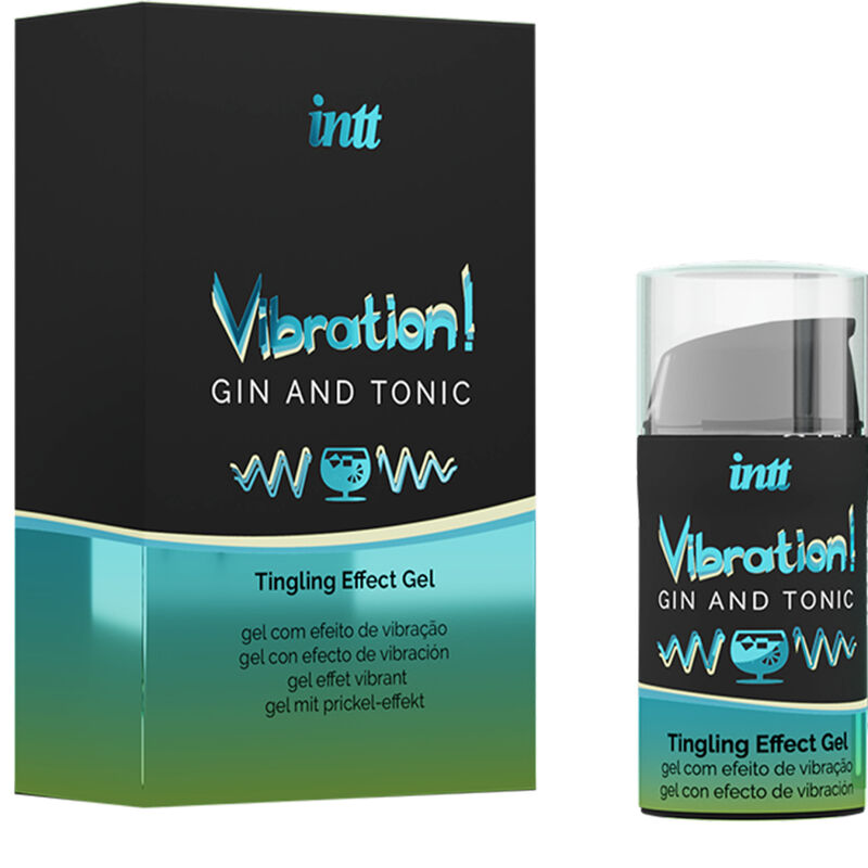 INTT - POWERFUL INTIMATE STIMULANT LIQUID VIBRATOR GEL GIN TONIC 15ML - Imagem de 2