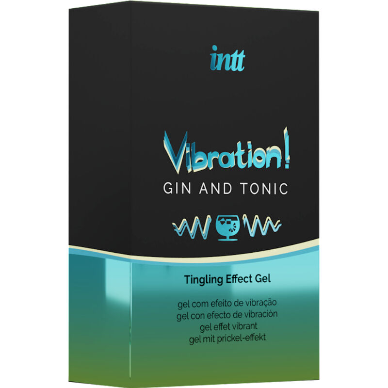 INTT - POWERFUL INTIMATE STIMULANT LIQUID VIBRATOR GEL GIN TONIC 15ML - Imagem de 3