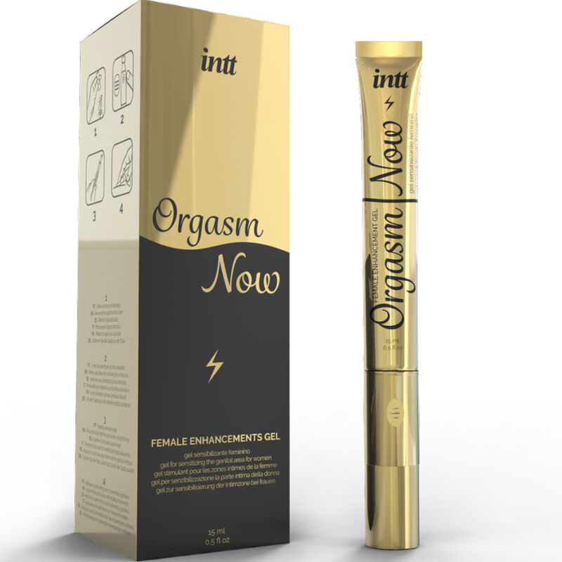 INTT LUBRICANTS - INTENSE VAGINAL STIMULATING GEL WITH VIBRATOR APPLICATOR - Imagem de 2