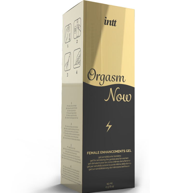 INTT LUBRICANTS - INTENSE VAGINAL STIMULATING GEL WITH VIBRATOR APPLICATOR - Imagem de 3