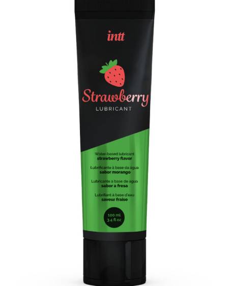 INTT LUBRICANTS - INTIMATE WATER-BASED LUBRICANT STRAWBERRY FLAVOR