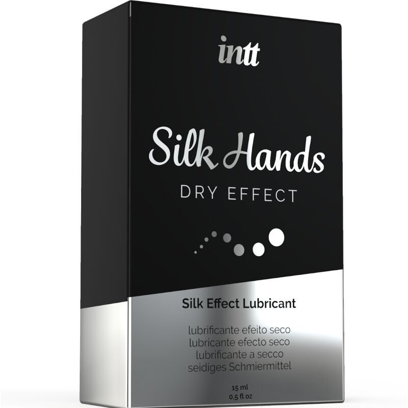 INTT LUBRICANTS - SILK HANDS LUBRICANT CONCENTRATED SILICONE FORMULA 15 ML - Imagem de 3