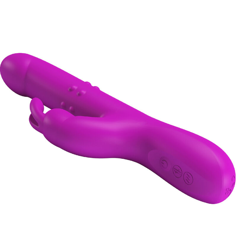 PRETTY LOVE - REESE VIBRATOR WITH PURPLE ROTATION - Imagem de 5