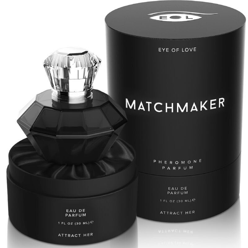 EYE OF LOVE - MATCHMAKER BLACK DIAMOND PHEROMONE PERFUME ATTRACT HER 30 ML - Imagem de 2