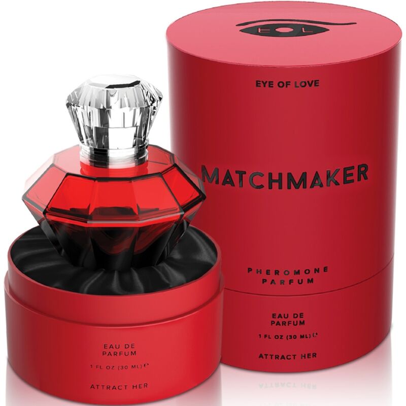 EYE OF LOVE - MATCHMAKER RED DIAMOND LGBTQ PERFUME PHEROMONES FOR HER 30 ML - Imagem de 2