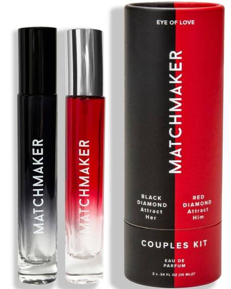 EYE OF LOVE - MATCHMAKER PHEROMONE 2PC SET COUPLES KIT ATTRACT HER  HIM 20 ML