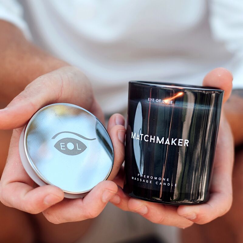 EYE OF LOVE - MATCHMAKER BLACK DIAMOND MASSAGE CANDLE ATTRACT HER 150 ML - Imagem de 4