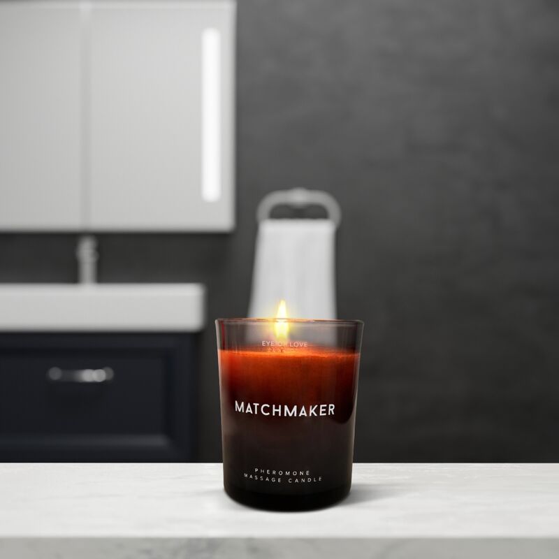 EYE OF LOVE - MATCHMAKER BLACK DIAMOND MASSAGE CANDLE ATTRACT HER 150 ML - Imagem de 3