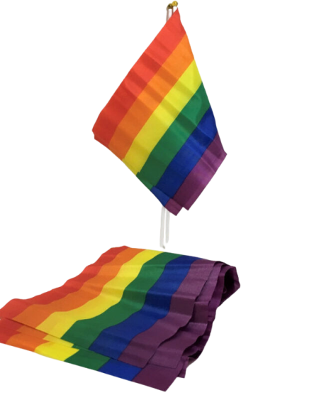 PRIDE - LGBT FLAG SMALL FLAG BANNER