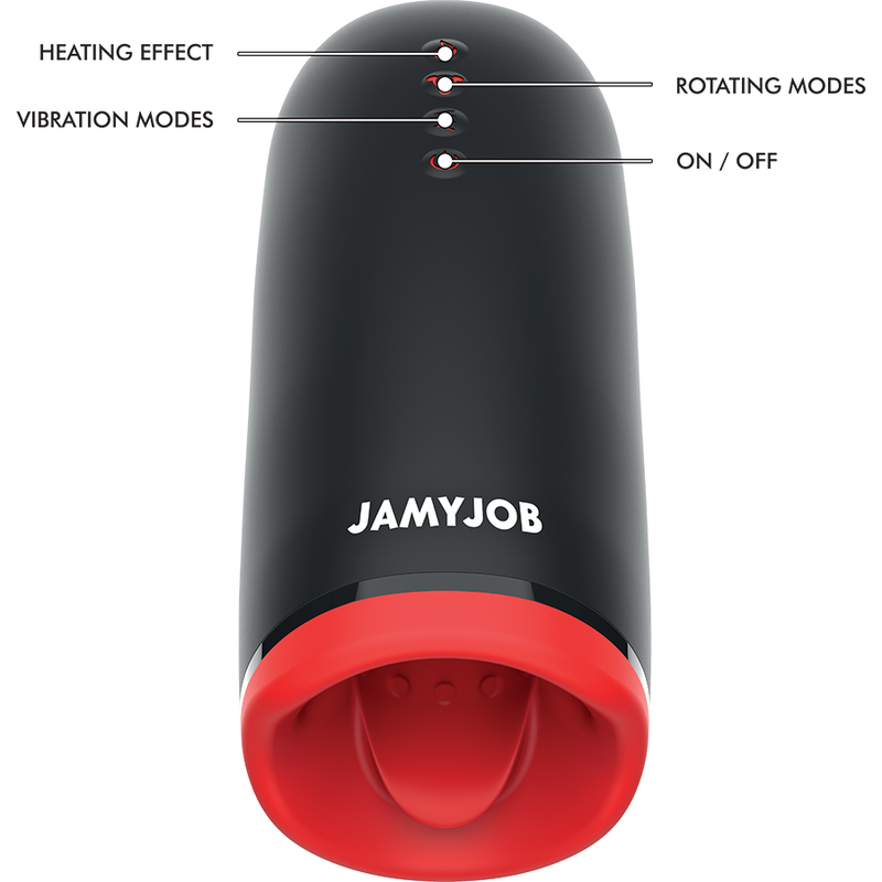 JAMYJOB - SPIN-X HEATING AND ROTATION MASTURBATOR - Imagem de 5