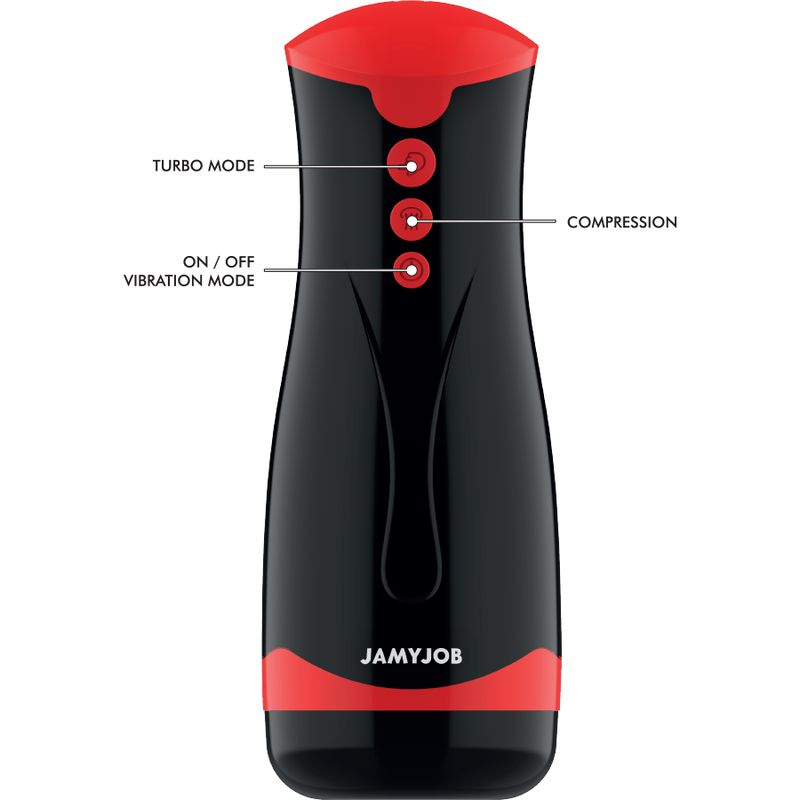 JAMYJOB - JANGO COMPRESSION AND VIBRATION MASTURBATOR - Imagem de 4
