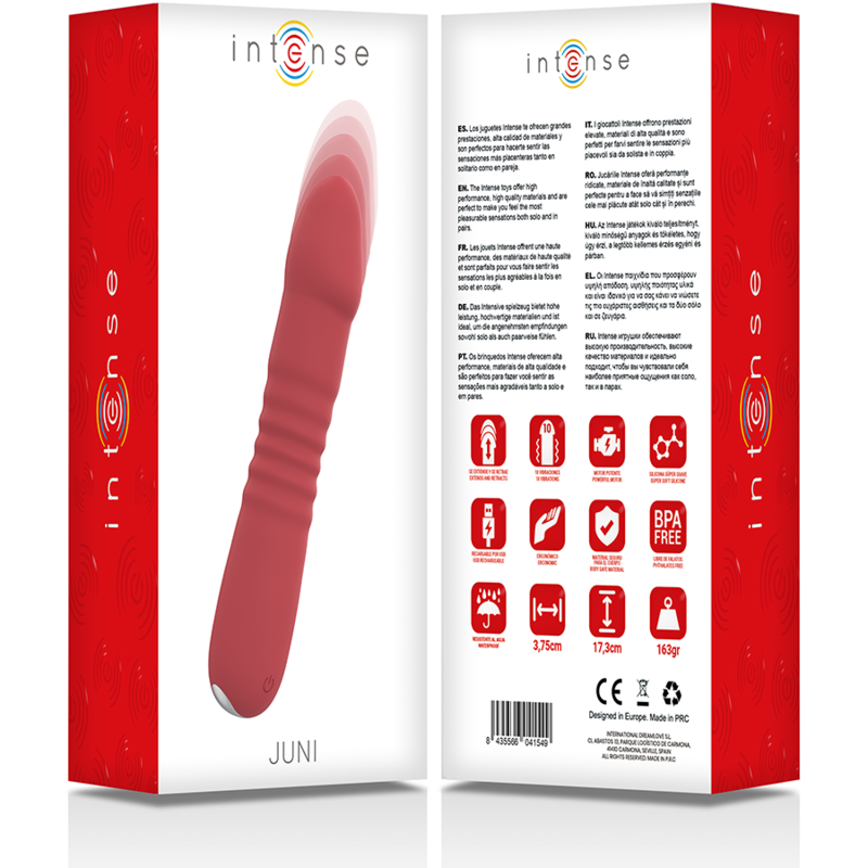 INTENSE - JUNI UP DOWN 10 RED VIBRATIONS - Imagem de 5