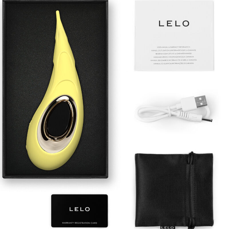 LELO - DOT CRUISE ESTIMULADOR DE CLÍTORIS AMARILLO - Imagem de 5
