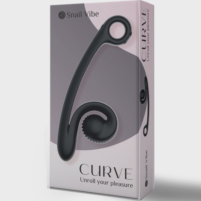 SNAIL VIBE - CURVE VIBRATOR BLACK - Imagem de 4