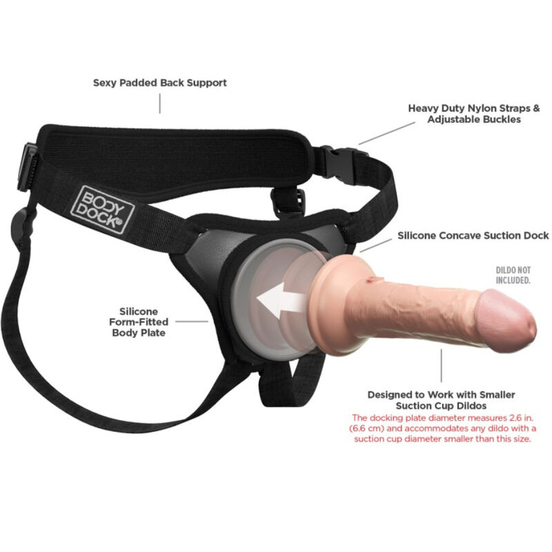 PIPEDREAMS - BODY DOCK ELITE MINI HARNESS - Imagem de 5