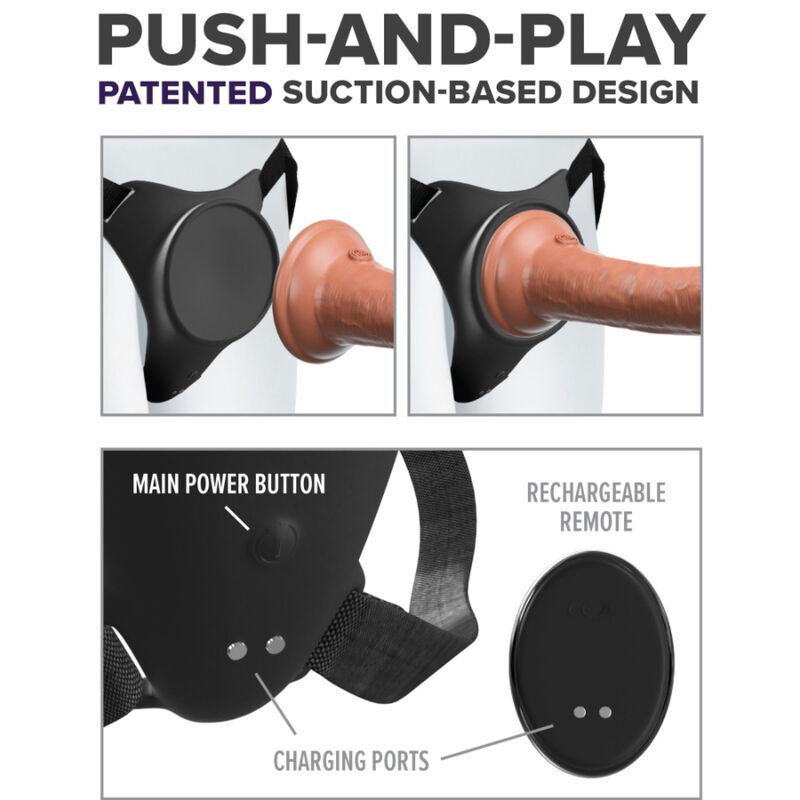 PIPEDREAMS - BODY DOCK G-SPOT PRO HARNESS - Imagem de 4