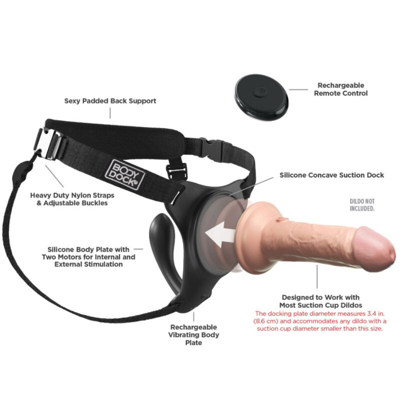 PIPEDREAMS - BODY DOCK G-SPOT PRO HARNESS - Imagem de 5