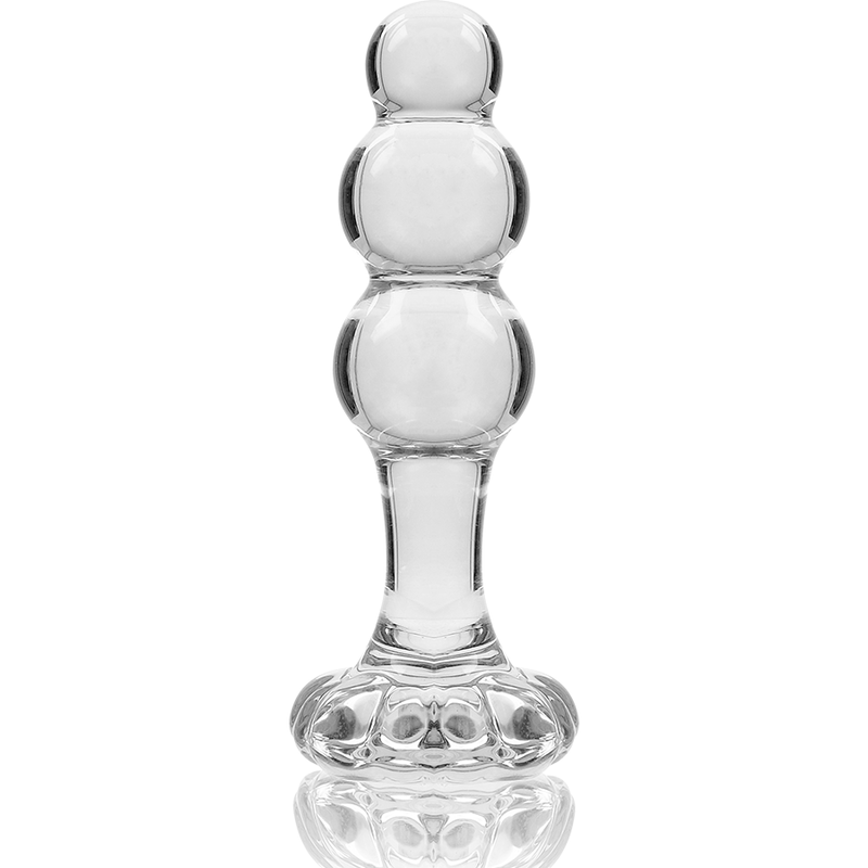 NEBULA SERIES BY IBIZA - MODELO 1 PLUG CRISTAL TRANSPARENTE 10.5 CM -O- 3 CM - Imagem de 5